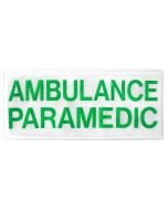 Ambulance Paramedic Sew On Reflective Badges
