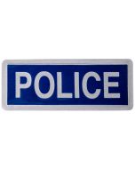 Police Sew On Reflective Badges