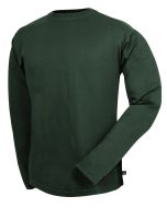 Niton Tactical Midnight Green Long Sleeve T-Shirt - 100% Ringspun Cotton