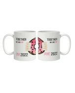 Perfect Pair Personalised Mug. Show someone you care with our limited edition Perfect Pair Love Mugs.