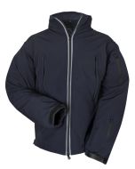 Niton Tactical Softshell Jacket - Navy - Reflective Zip & Upper Back Trim