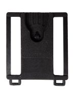 Click on Dock for 50mm Belt - Black Heavy Duty Nylon