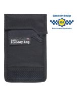 Secured by Design Phone Shield (PS1) Faraday Pouch for Phones & Small Devices – Black