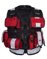 Niton Tactical Multi-Pocket Mesh Vest - Red