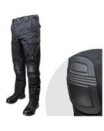 Niton Tactical Stretch Ripstop Tactical Trousers With External Knee Pad – Black