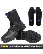 Blueline 8" Patrol Boots - Black Police Boots