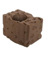 Niton999 Professional Training Prop Broken Brick (Torpedo Brick) – Dark Brown