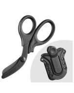 XShear 7.5” Heavy Duty Trauma Shears & Trauma Shears Holster – Black 19cm Medical Scissors
