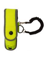 Safariland MOLLE PAVA, CS & DMS Pouch With Coiled Lanyard – Hi Vis Yellow