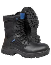 Blueline Patrol 8" Side Zip Safety Waterproof Boots
