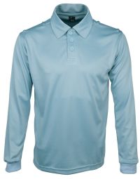 Niton Tactical Comfort MAX Long Sleeve Polo Shirt - Sky Blue - Combining the performance fabric of our comfort shirt with the traditional polo styling, we have created the ultimate polo shirt just for you.