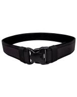 Bianchi Accumold 7210 Duty Belt. 50mm width with a Foam centre and a stiffener sandwiched between two layers of closed-cell foam for support and comfort, as well as a Tri-release shatter-resistant buckle.
