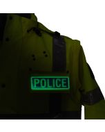 Glow In The Dark Hook & Loop Badges - 2 Pack