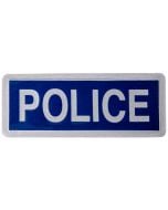 Police Sew On Reflective Badges