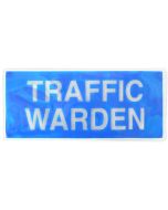 Traffic Warden Sew On Reflective Badges