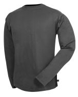 Niton Tactical CT Grey Long Sleeve T-Shirt - 100% Ringspun Cotton 