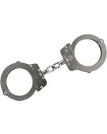 Hiatt Oversized Steel Chain Handcuffs - Nickel