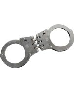 Hiatt Standard Hinge Handcuffs - Nickel