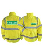 Hi-Vis First Aid Blouson Jacket - Yellow