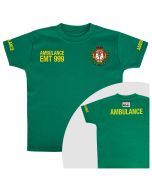 Kids T-Shirt - Standard Customisation - Ambulance - Front & Back View
