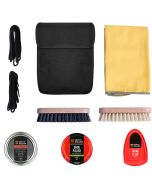 Tactical shoe cleaning kit, boot cleaning kit, footwear cleaning kit