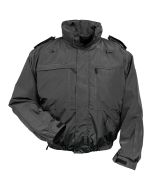 Mission 5 Jacket - Black, Black Multifunctional Jacket, Tactical Jacket