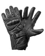 Niton Tactical Ultra Shield Gloves, cut-resistant duty gloves, black leather protective gloves