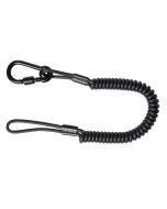 Ballistic Lanyard with Carabiner Clip