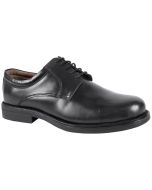 Leather Uniform Shoe, black leather duty shoe