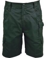 6 pocket shorts midnight green front