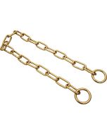 Niton Equipment K9 Brass Fur Saver Check Chain

K9 Brass Fur Saver Check Chain has Larger links means your dog's coat is less likely to get caught up and pull. Chains are available in lengths from 24" to 30".