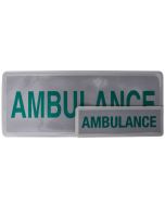 Ambulance Hook & Loop Reflective Badges
