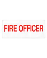 Fire Officer Hook & Loop Reflective Badges