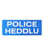 Police Heddlu Hook & Loop Reflective Badges
