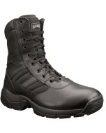 Magnum Panther 8" Boots with Side Zip, black leather tactical boots, tactical footwear