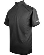 Niton Tactical Police Short Sleeve Comfort Shirt - Black - These shirts are specifically designed to wick moisture away from the body in the same way technical sports shirts work. The close fit means it can be worn under armour or several layers without b