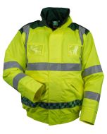 High Visibility Green and Yellow Blouson Jacket