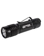 THE BACK-UP E960 IS A COMPACT & DURABLE TACTICAL FLASHLIGHT.
SUPPLIED WITH ONE 18650 LI-ION USB RECHARGEABLE BATTERY.