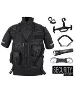 Deluxe Security Vest Kit - Black