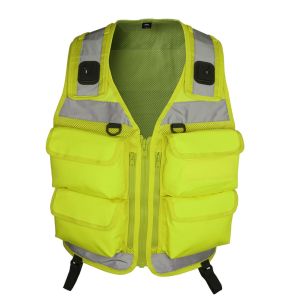 Niton Tactical 4 Pocket Vest - High-Visibility Yellow