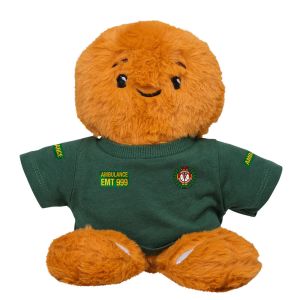 CUSTOMISE ME - Niton999 Kids Ambulance or Paramedic Gingerbread Man Cuddly Toy