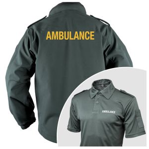 Customisation Service – Heat Sealed Ambulance Logos