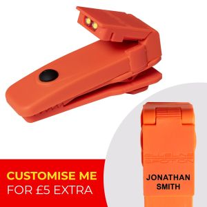 The Blueline Spot-On Dual LED Dock Light in Hi-Visibility Orange is the Ultimate Light for Professionals.