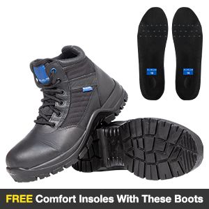 Blueline 5" Patrol Boots - Low Police Boots