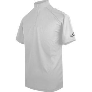 These shirts are specifically designed to wick moisture away from the body in the same way technical sports shirts work.