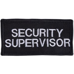 Custom Embroidered Badge - Text Only