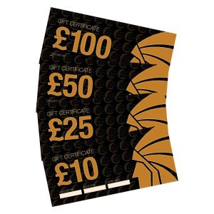 This Gift Certificate lets the buyer buy anything from www.niton999.co.uk. Gift Certificates can only be redeemed via Phone Orders.