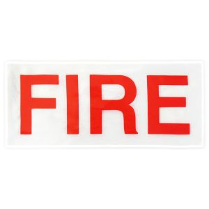 Fire Sew On Reflective Badges