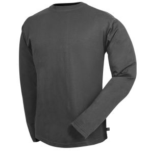 Niton Tactical CT Grey Long Sleeve T-Shirt - 100% Ringspun Cotton