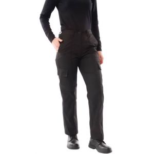 Ladies Cargo Uniform Trousers – Black - 31in Leg